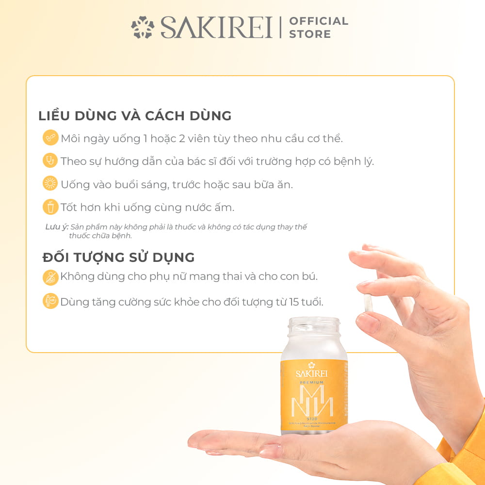 Viên Uống Chống Lão Hóa PREMIUM N.M.N 9120