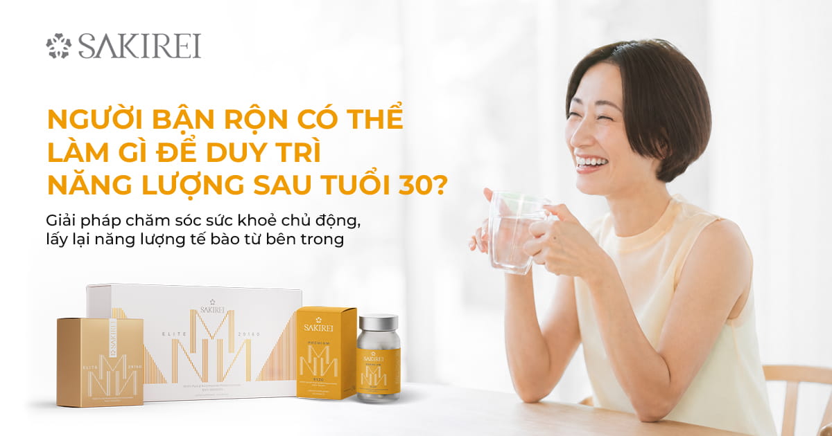 Người Bận Rộn Có Thể Làm Gì Để Duy Trì Năng Lượng Sau Tuổi 30?