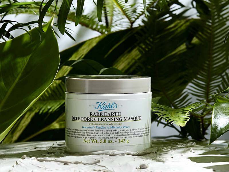 Bạn đã biết cách đắp mặt nạ đúng cách với mặt nạ đất sét Kiehl’s Rare Earth Deep Pore Cleansing Mask?