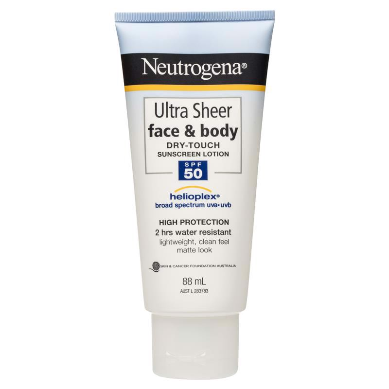 Kem chống nắng Neutrogena Ultra Sheer Dry-Touch SPF 50 là sự lựa chọn cho những ai đang tìm cách bôi kem chống nắng cho da khô hiệu quả