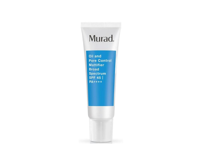 Kem dưỡng ẩm da dầu mụn Murad Oil & Pore Control Mattifier Broad SPF45 PA++++.