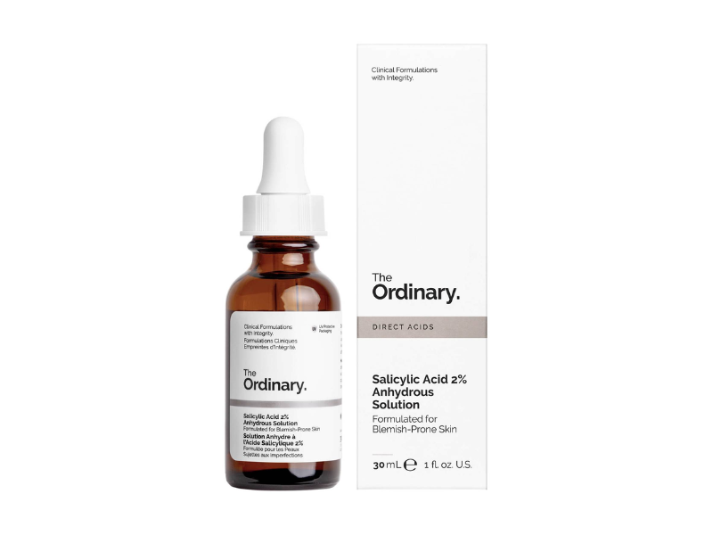 Serum đặc trị mụn The Ordinary Salicylic Acid 2% Anhydrous  Solution.