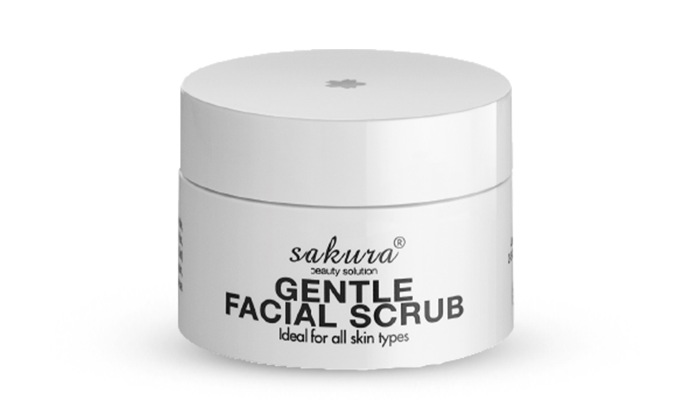 Kem tẩy tế bào chết da mặt Sakura Gentle Facial Scrub là sản phẩm phù hợp với mọi loại da, kể cả da nhạy cảm