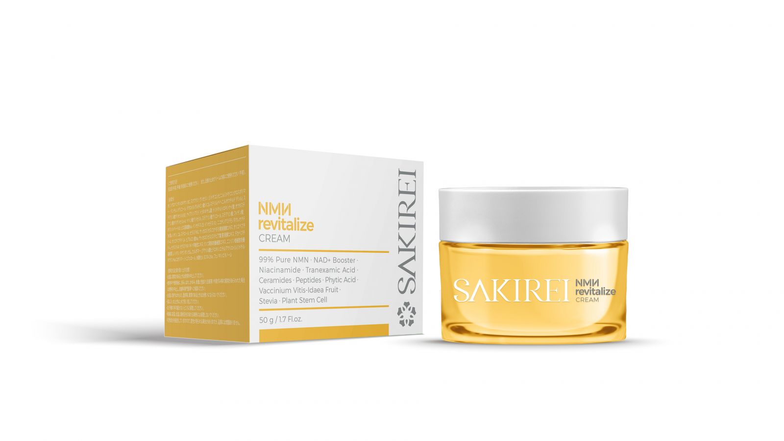 Kem dưỡng phục hồi da Sakirei NMN Revitalize Cream (50g)