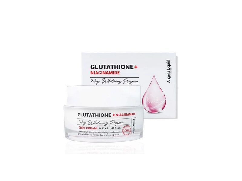 Angel's Liquid Glutathione + Niacinamide 7Day Whitening Program 700 V-Cream