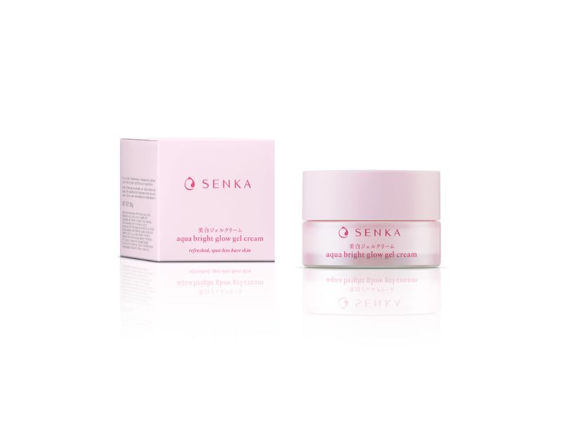 Senka Aqua Bright Glow Gel Cream